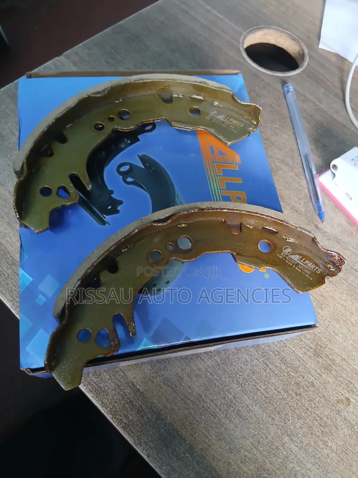 Toyota Passo/Daihatsu Mira 4wd Rear Wheel Allparts Brake Lining .