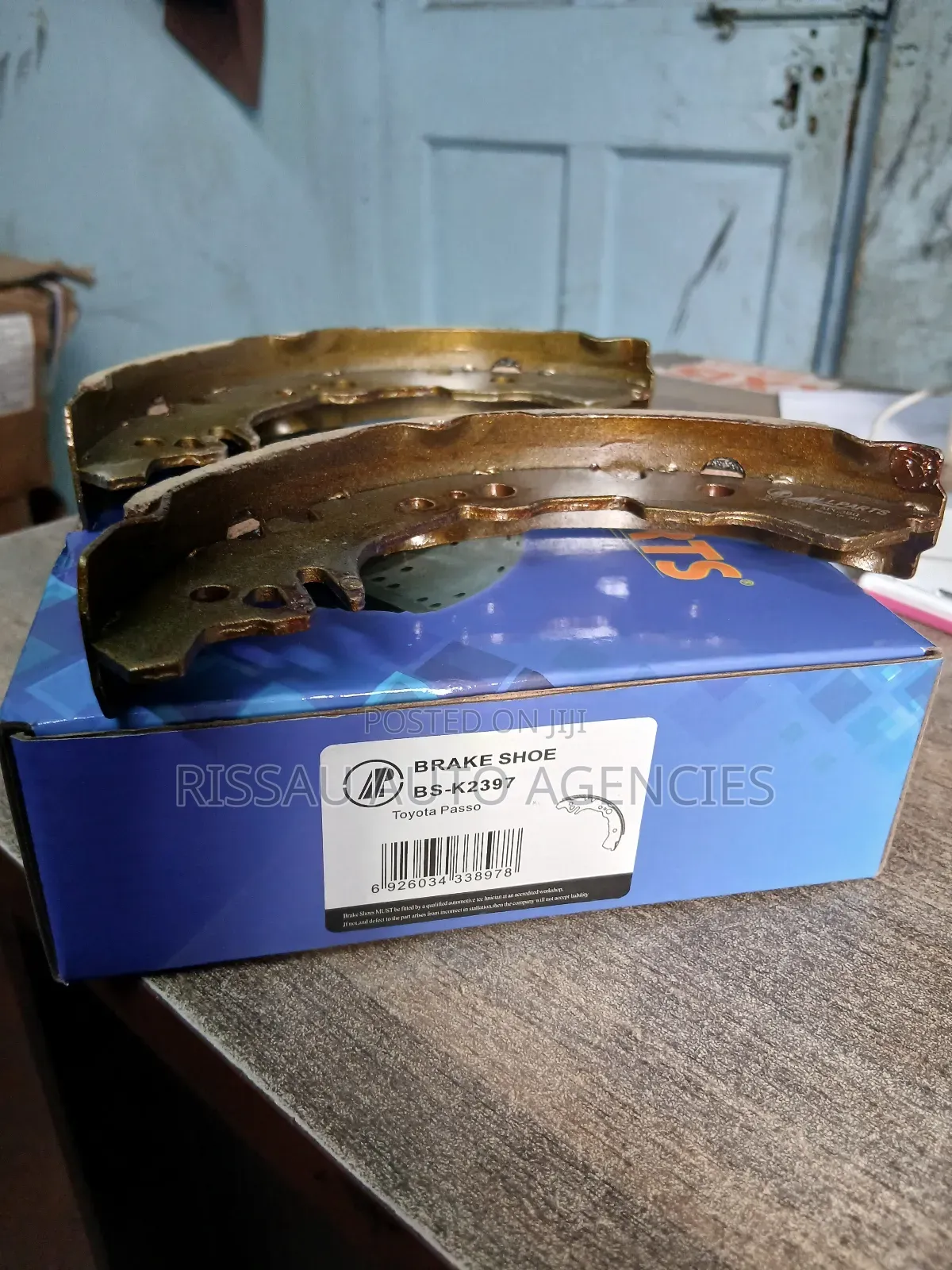 Toyota Passo/Daihatsu Mira 4wd Rear Wheel Allparts Brake Lining .