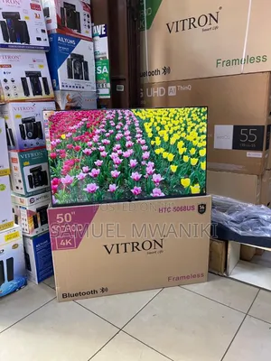 Vitron 50′′ Uhd Smart Android Frameless Design Bluetooth New Model