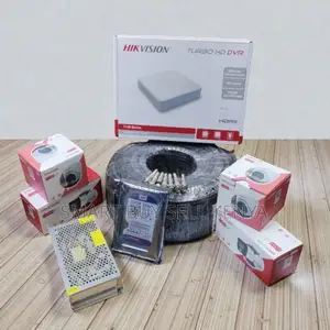 1080p Smart Hybrid Colored Night Vision CCTV System 4 Cam