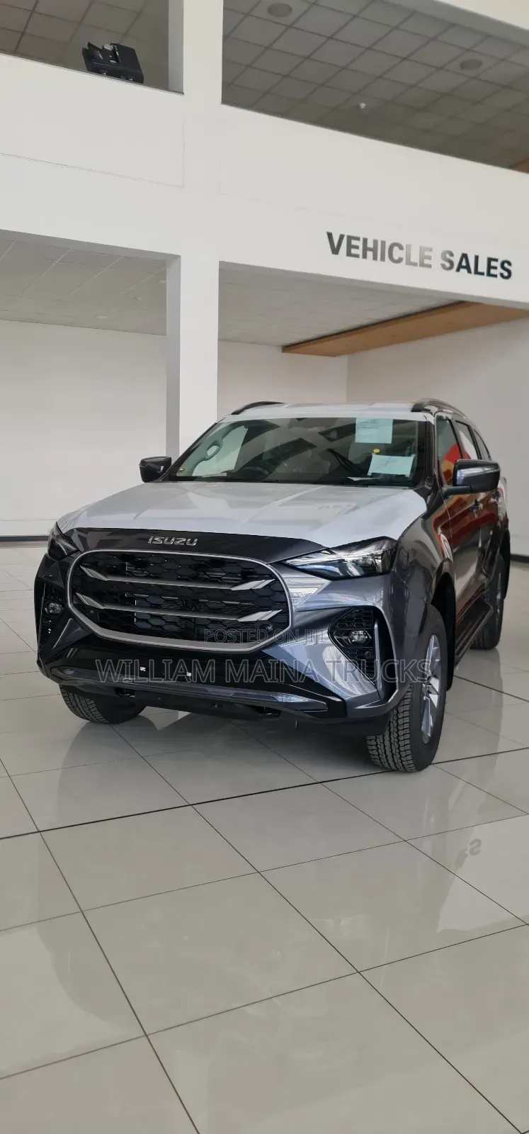 New Isuzu MU-X 2025 Gray