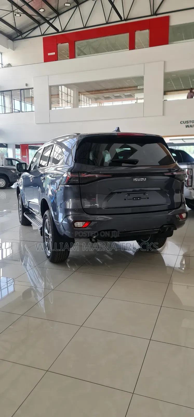New Isuzu MU-X 2025 Gray