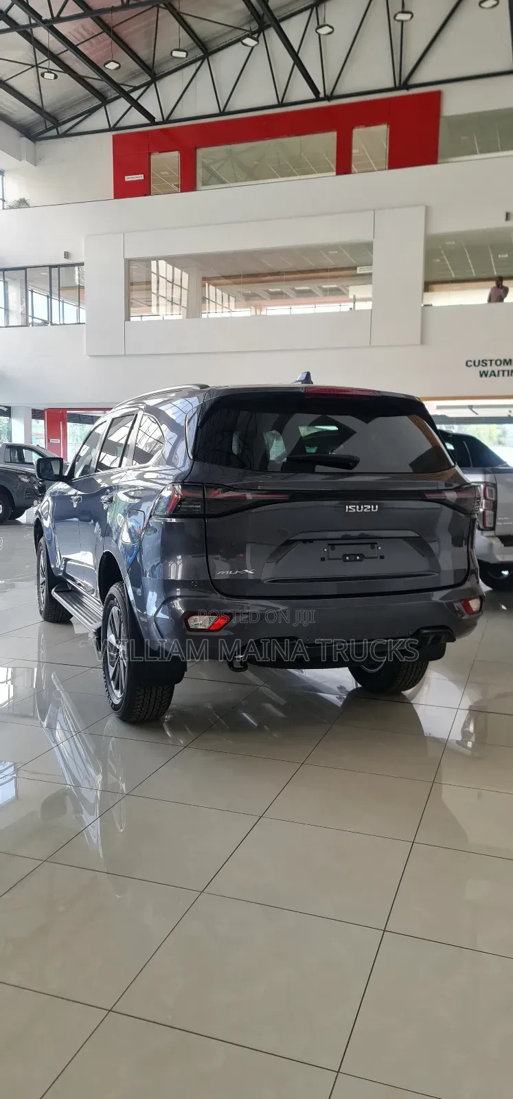 New Isuzu MU-X 2025 Gray