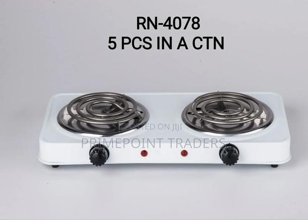 Compact Electric Cooker With Dual Heating Coils for Every Kitchen