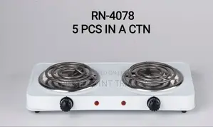 3. Rashnik Double Coil Hot Plate – Your Reliable Portable Cooking