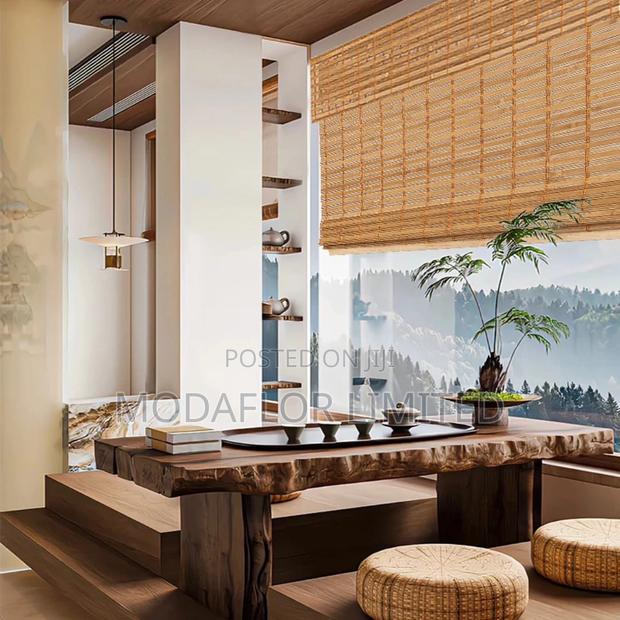 Stylish Bamboo Roller Blinds for Homes