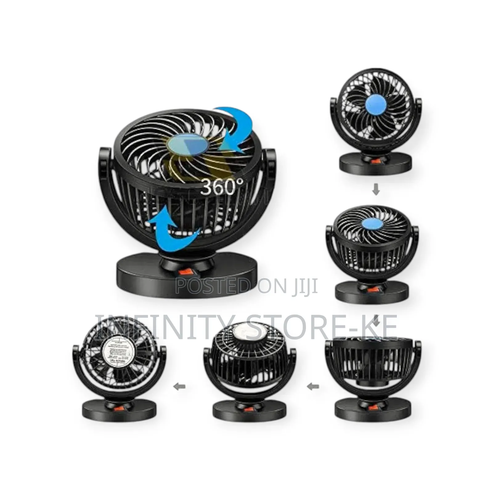 Rotatable Electric Single Head Fan