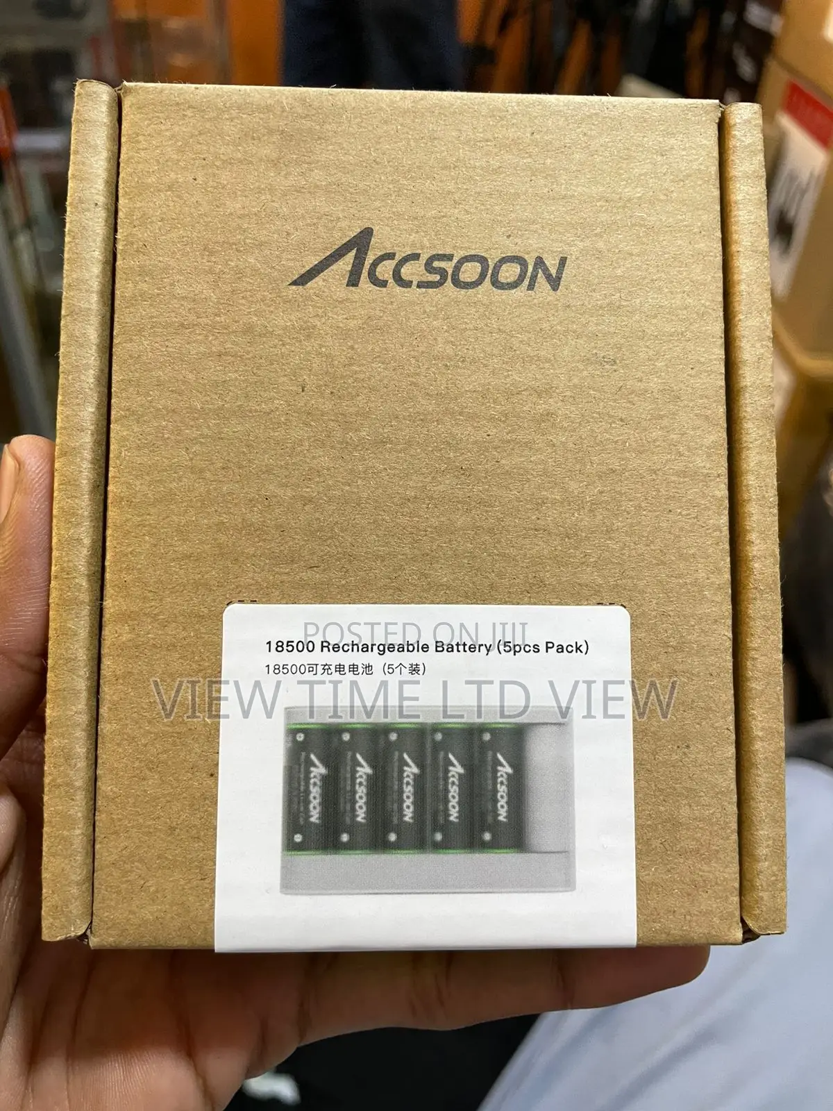 Accsoon 18500 Rechargeable Batteries (5pcs Pack) in Nairobi