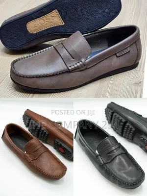 Quality Casual Leather Slip on Clark's Loafer Men Shoes