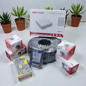 4 Cam Smart Hybrid Colored Night Vision 1080p CCTV Pack