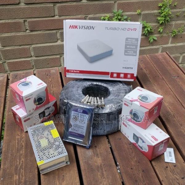 Smart Hybrid Colored Night Vision 4 Cameras Hd CCTV Package System - main view