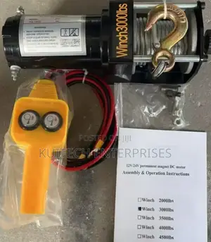 Dc 1350kg Winch/ 12v Electric Winch
