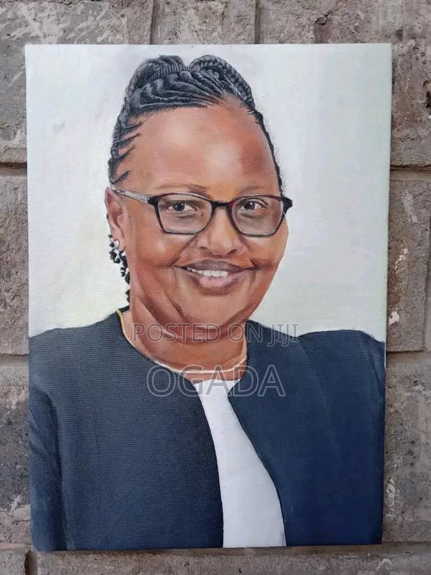 Art/Portrait Painting/Valentines Gift Idea - main view