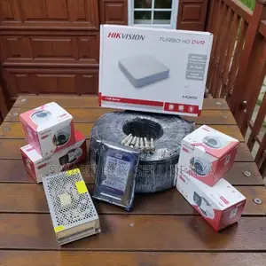 4 Hikvision Smart Hybrid 1080p 2mp 20m Ir Distance CCTV Cameras Kit
