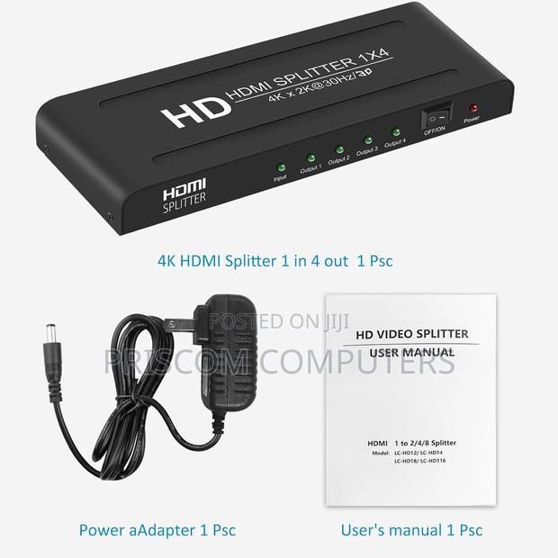 Hdmi Splitter 1 in 4 Out Hdmi Video Distributor - main view