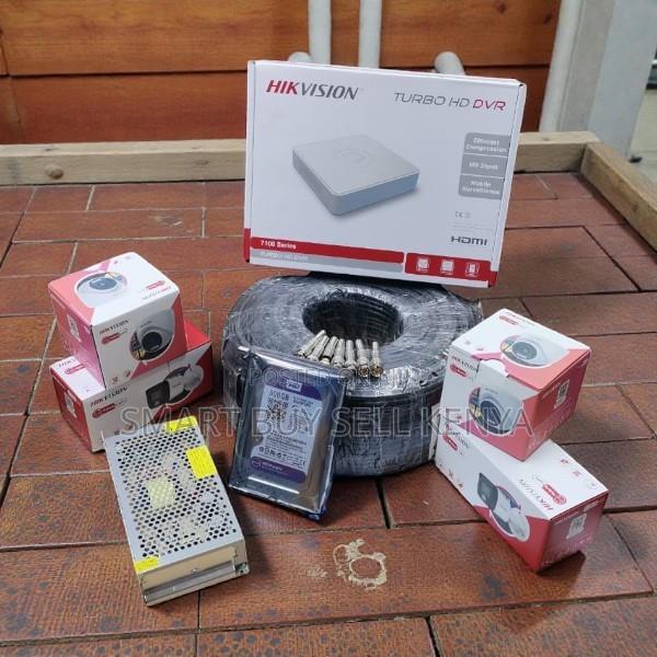 24/7 Colored 4 Hikvision 1080p Full Hd 2mp Smart Hybrid CCTV Cameras