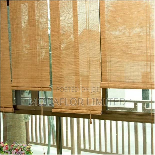 Premium Outdoor Bamboo Blinds - main view