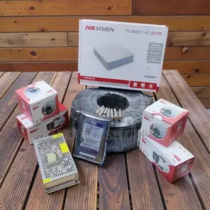 Hikvision 4 1080p Dome Bullets Smart Hybrid Full Colored CCTV Kit