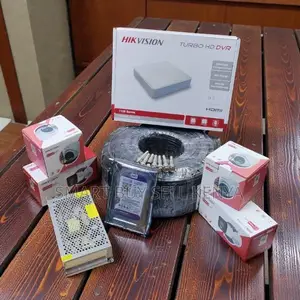 Easy Installation 4 Hikvision 1080p Smart Hybrid Colored Cameras Kit