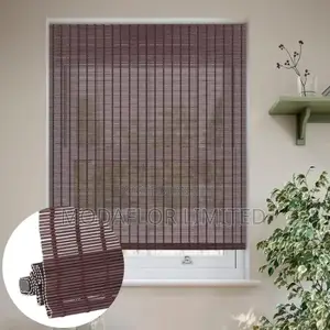 Roll-Up Bamboo Blinds – Smooth Operation Clean Finish