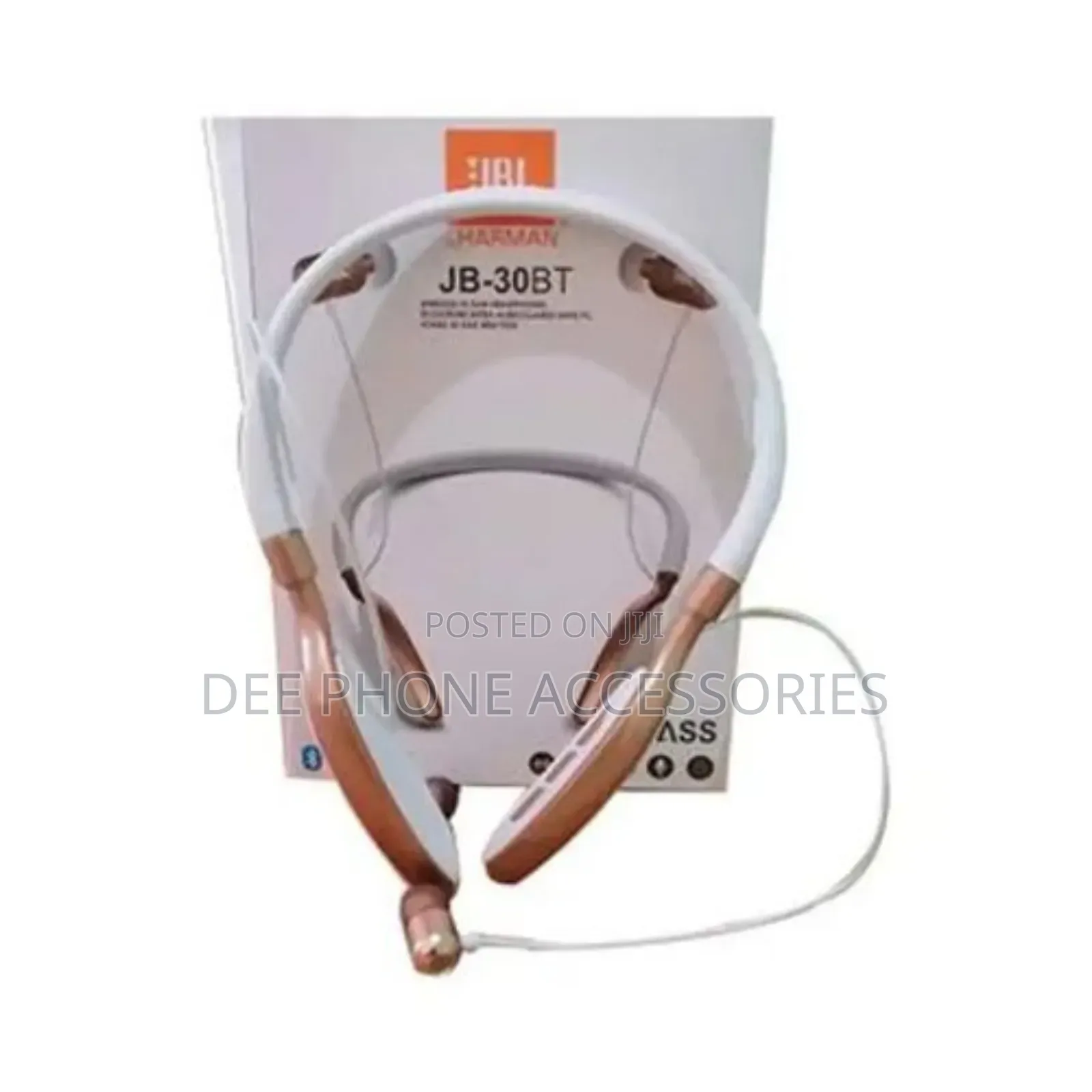 New JBL Jb 30bt Wireless Necklace Earphones