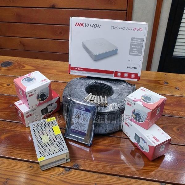 4 Cameras 1080p Smart Hybrid Colored Night Vision Waterproof CCTV Kit