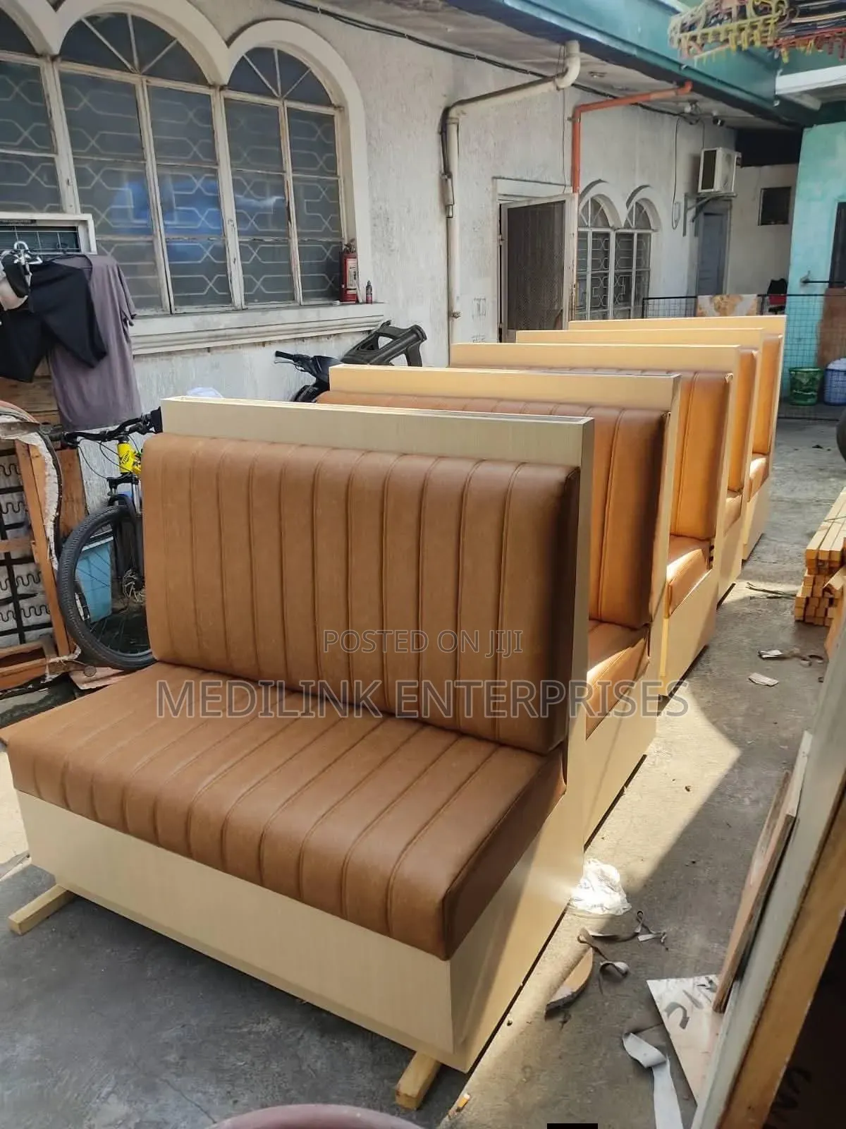 Restaurants Single 4ft Long Sofa Bench