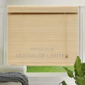 Eco-Friendly Bamboo Roll-Up Blinds – Sustainable Stylish