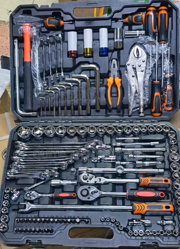 Chrome Vanadium Socket Spanners/ 144pcs Spanner Set - main view