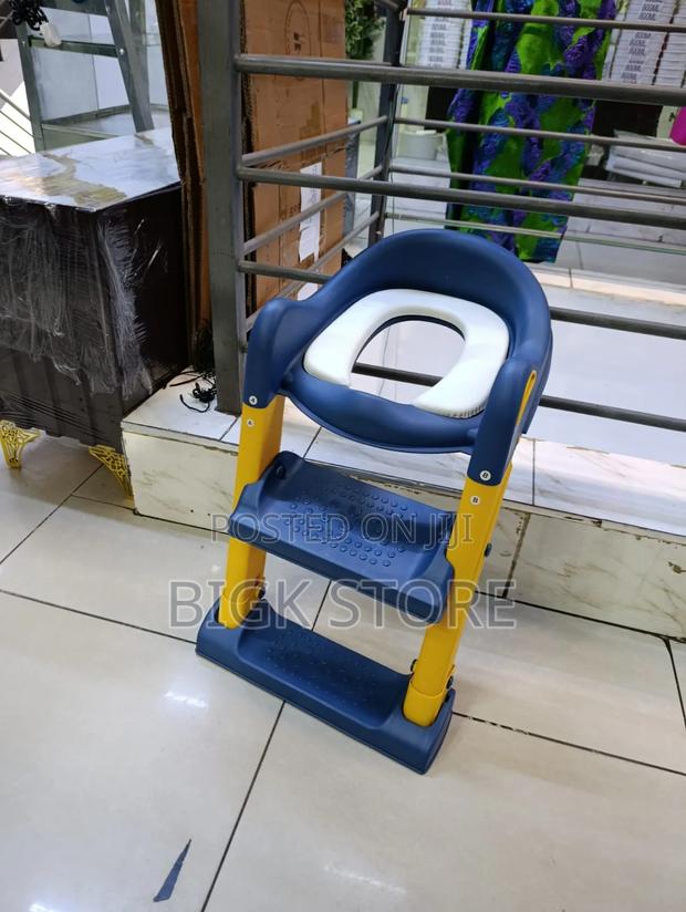 Foldable Kids Training Toilet Ladder Seat - main view