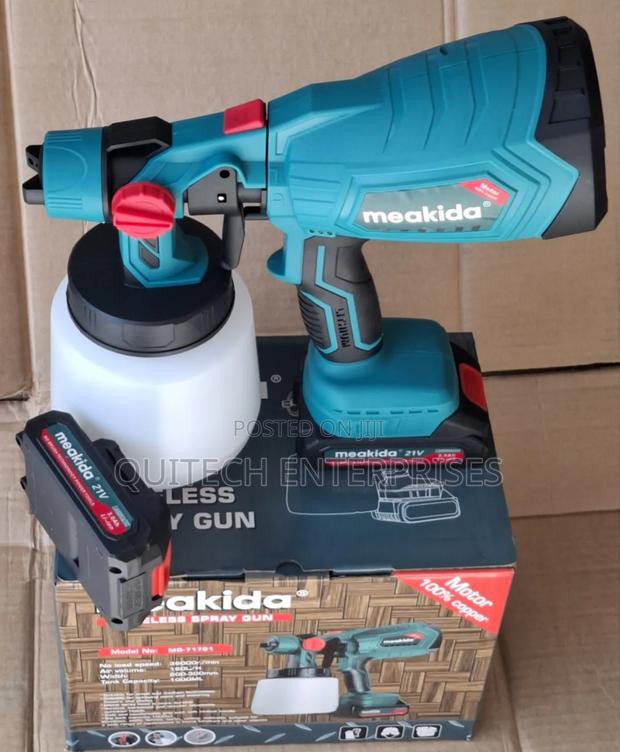 Meakida Cordless Spray Gun/ Electric Spray Gun Machine - main view