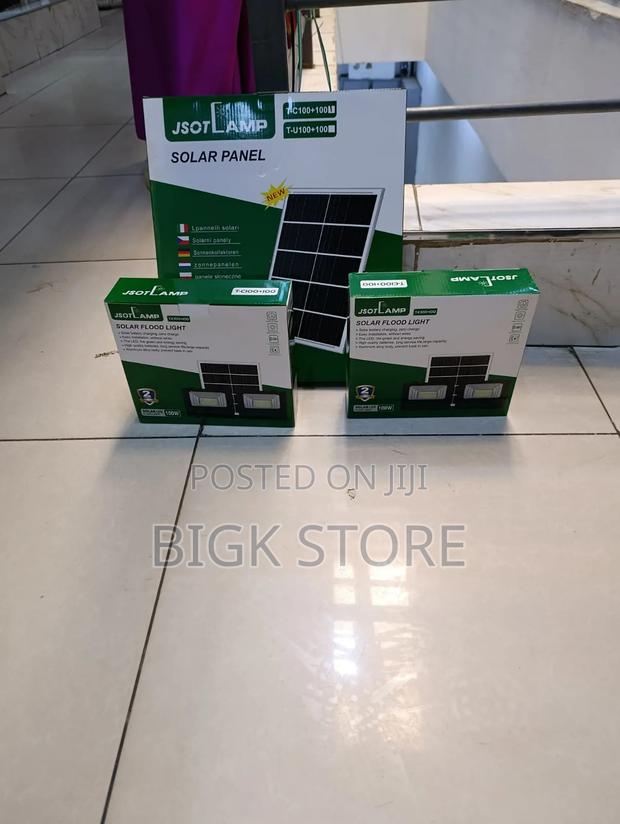 Jsot 2 in 1 100w Solar Floodlight - main view