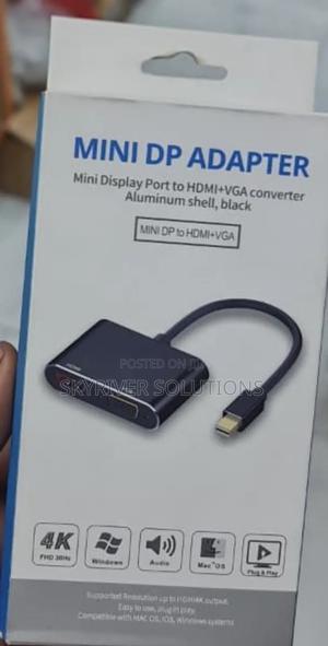 Mini Displayport to Hdmi+Vga Converter Aluminium Shell - main view
