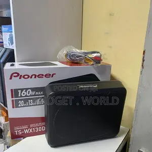 20–200 Hz Wire Control Pioneer Ts-Wx130da Car Ultra-Thin Subwoofer