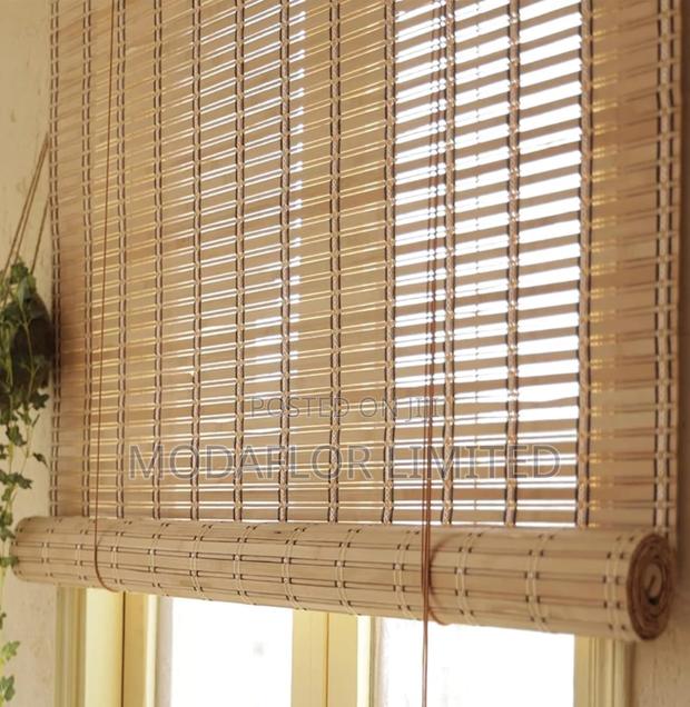 Elegant Natural Bamboo Window Coverings – Easy Installation