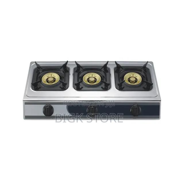 Amaze 3 Burner Table Top Cooker, Stainless Steel