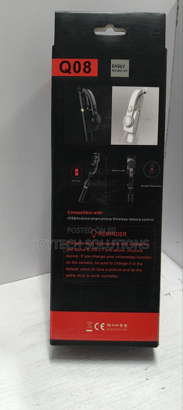 Gimbal Tripod Stand. Gimbal Stabilizer Selfie Stick Tripod - thumbnail 2