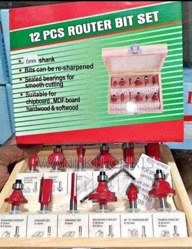 12pcs 6mm Router Bits/Router Bits