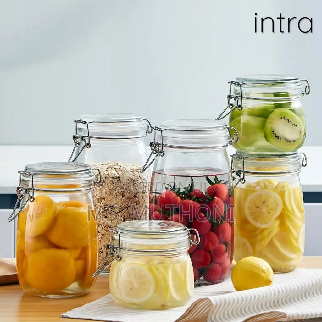 Kilner Clip-Top Glass Preserve Jars (500 Ml / 1l )