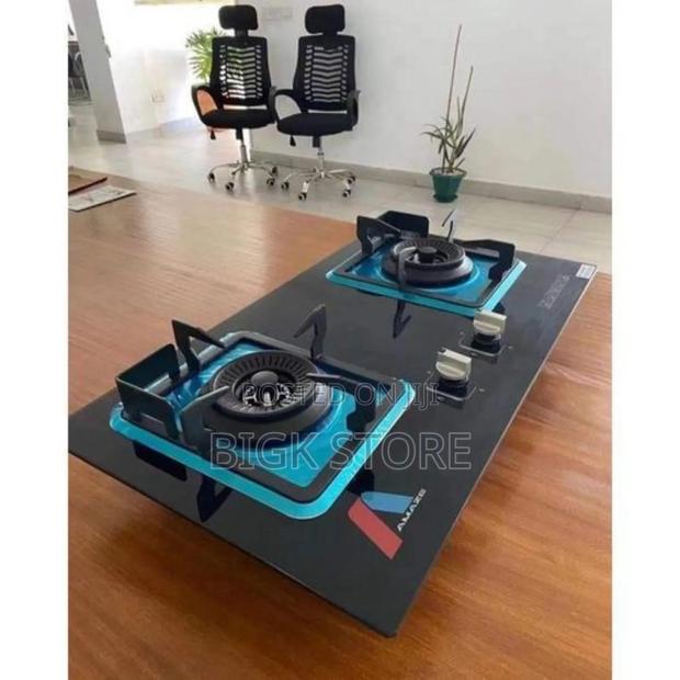 2 Burner Amaze Glass Inbuilt Hob Cooker