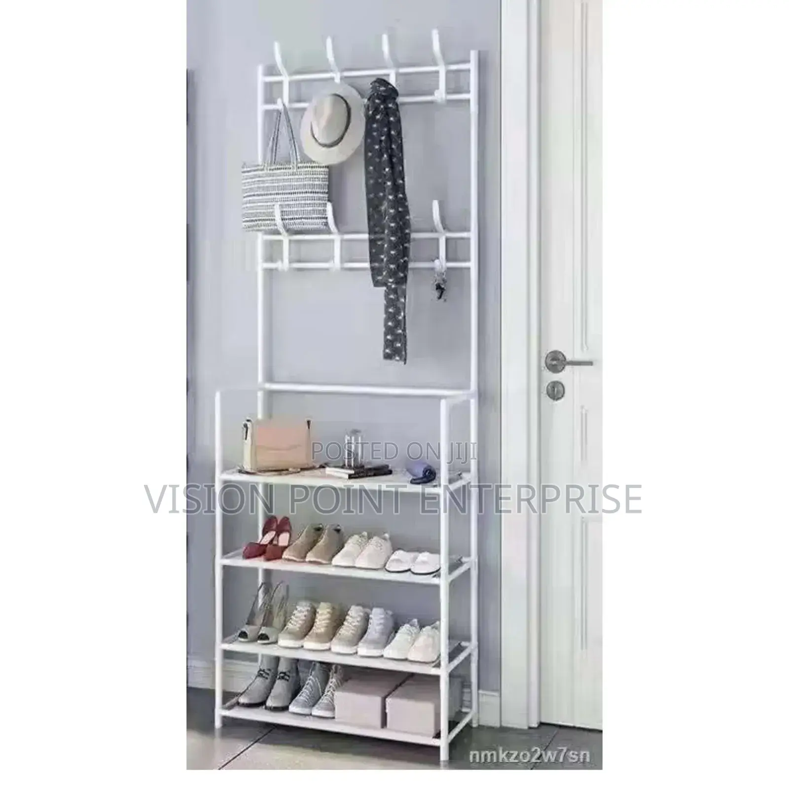 Metallic Shoe Rack