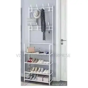 Metallic Shoe Rack