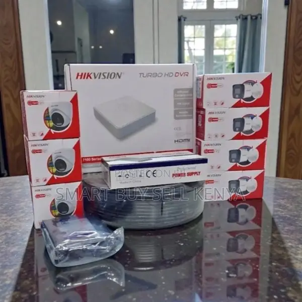 Hikvision 8 Smart Hybrid Colored Night Vision 2mp CCTV Security Kit