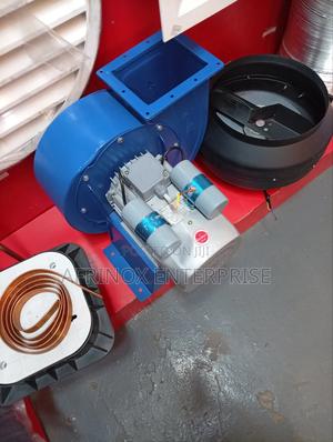 Heavy-Duty Smoke Extraction Fan Designed for Commercial Kitchens.