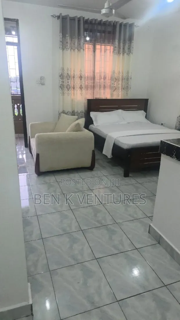 Furnished Studio Apartment in Bamburi Beach for rent
