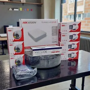 8 Smart Hybrid Colored Night Vision Hikvision Audio CCTV Full Kit