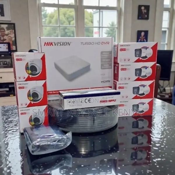 Hikvision 8 Smart Hybrid Colored Night Vision 2mp Security Package