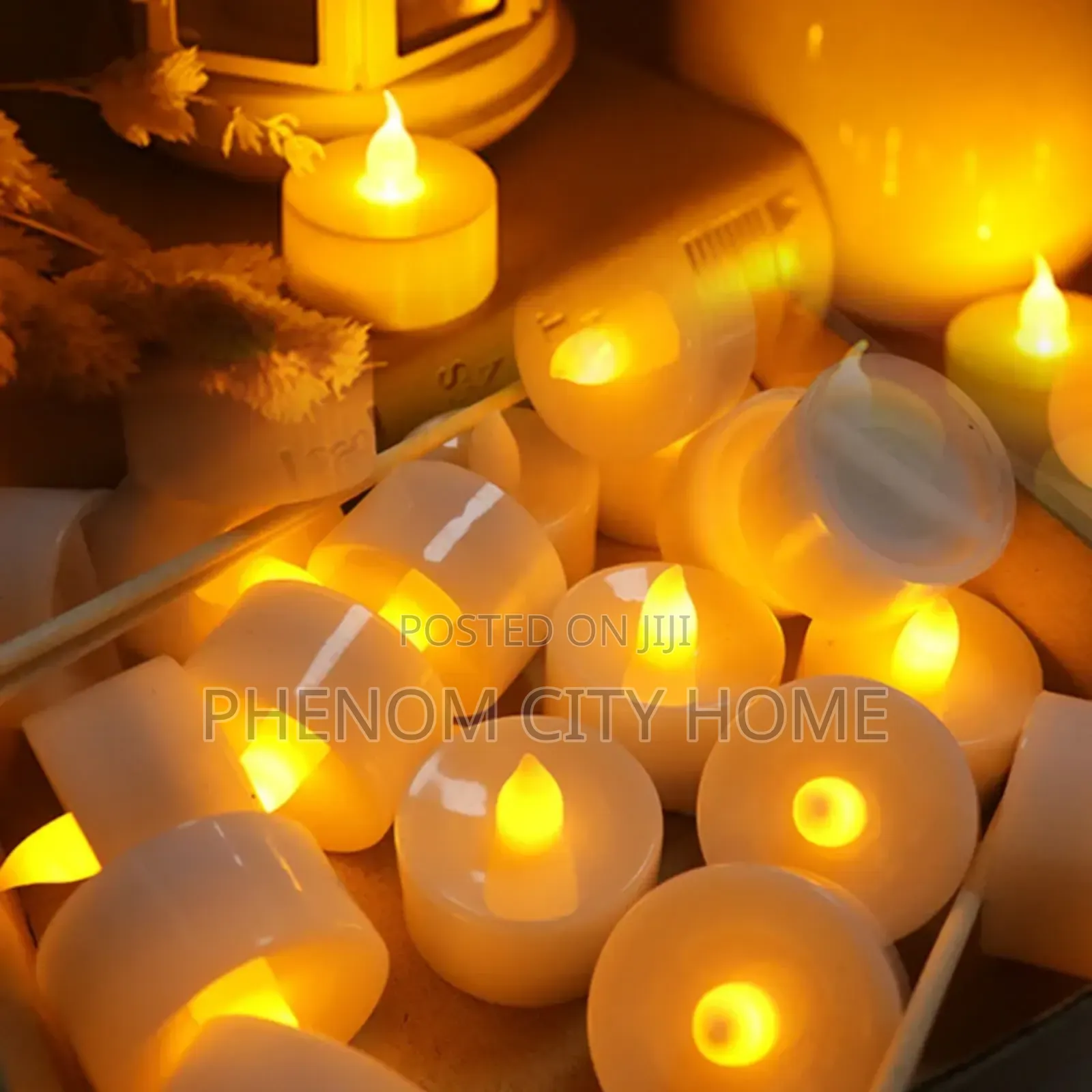 24pc Led Tealight Candles Available