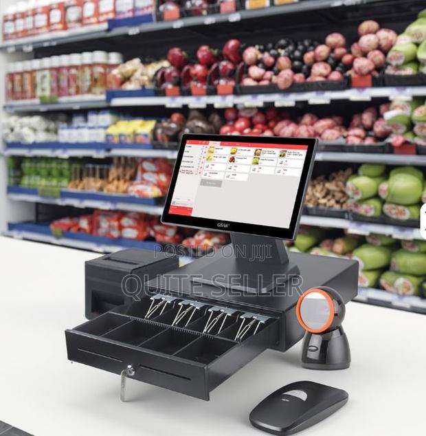 Complete Set Pos Sotware+Cash Drawer +Thermalprinter+Barcode Scanner - main view