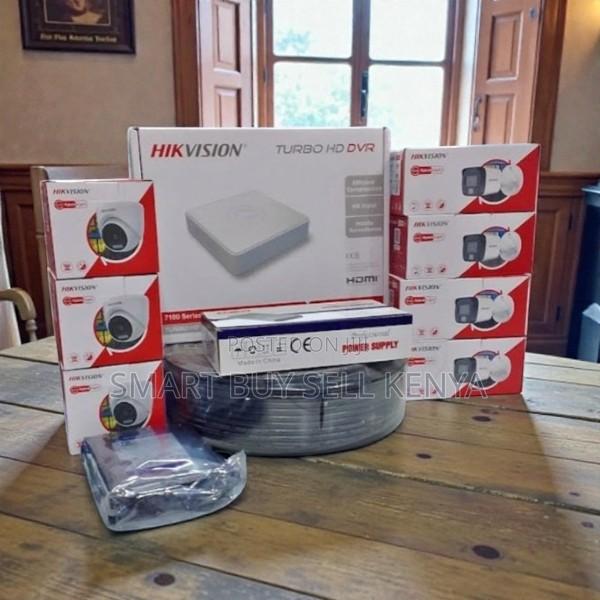 8 Smart Hybrid Colored Night Vision Cloud Backup CCTV Full Kit - main view